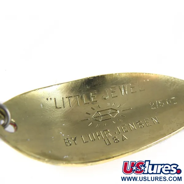 Luhr Jensen Little Jewel Cuillère, Laiton, 14g, Vintage, #0363