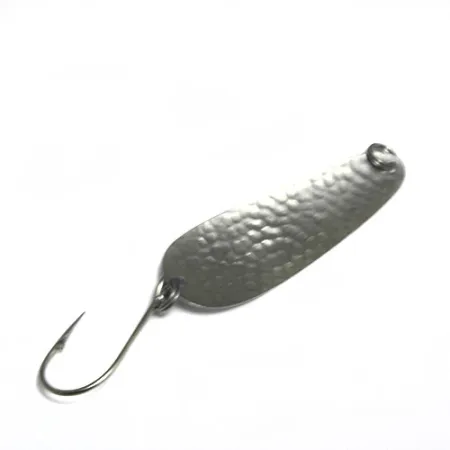 Looter Acme Cuillère, Blanc Perle / Bleu Vif, 3.6g, martelée, #0370