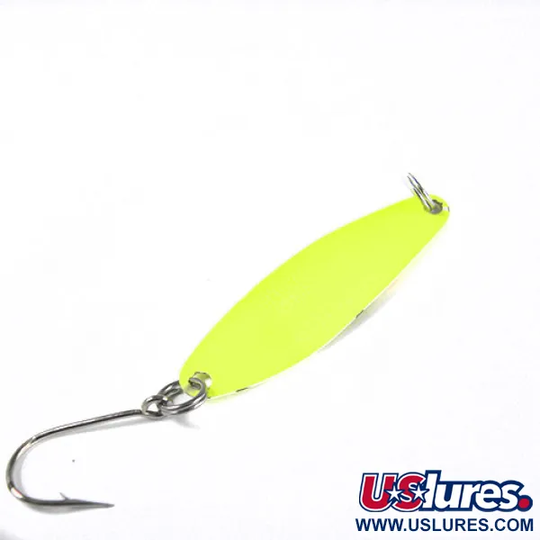 Luhr Jensen Needle fish 2 Cuillère, Jaune / Rouge, 3g, Hameçon simple, #0372