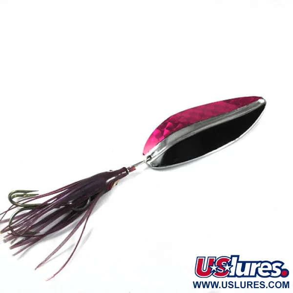 Cuillère TODDCO Main liner Squid, Black / Pink Hologram, 21g, #0396