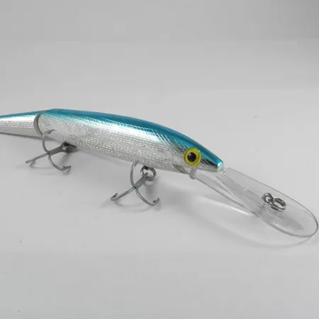 Rebel Spoonbill Minnow Jointed Articulé, Argent/Bleu, 21g, Plongeant, #0397