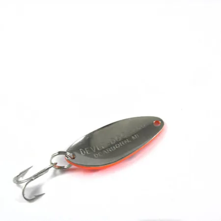 Eppinger Dardevle Devle Dog 5200 Cuiller, Orange/Noir, 7,5g, #0404