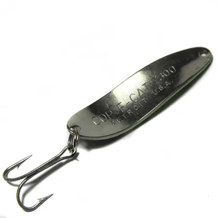 Dardevle Cop-E-Cat 7300 Cuillère, Vert, 10g, Motif segmenté, #0411