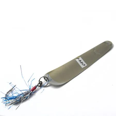 Kausch 14 Cuillère traîne, Nickel / Bleu, 3,7g, Hameçon tinsel, #0441