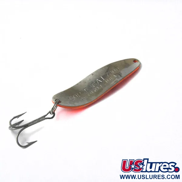 Dardevle Cop-E-Cat 7300 Cuillère, Orange/Noir, 10g, Acier, #0457