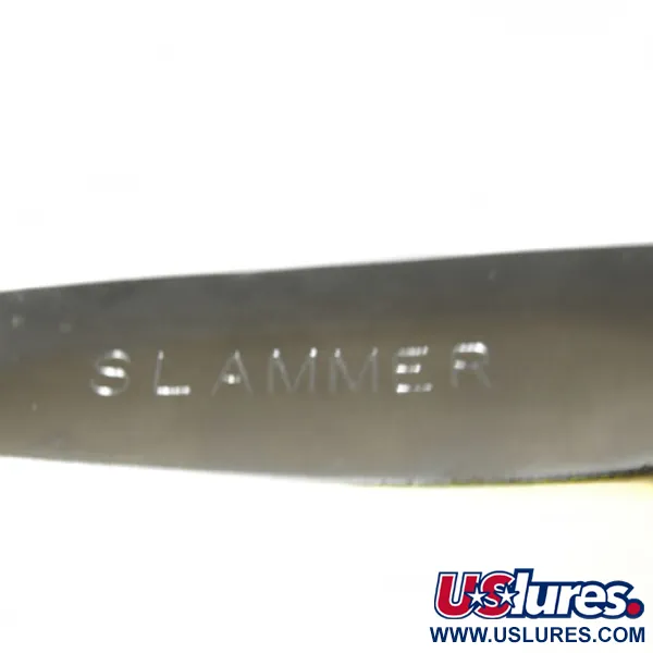 Slammer Cuillère Traîne, Nickel / Doré, 11,5g, Hameçon Simple, #0480