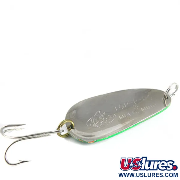 Blue Fox Tor-P-Do 3 Cuillère, Vert/Noir/Nickel, 28g, USA, #0495