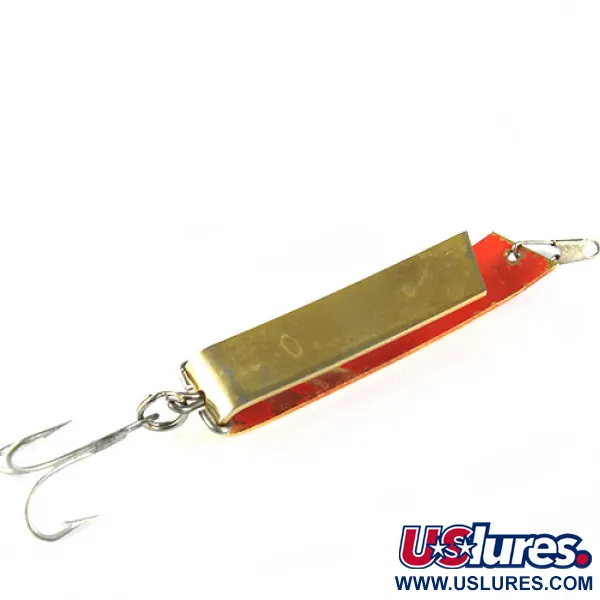 South Bend Super-Duper 509 Cuiller, Or / Rouge, 11g, Plaqué Or, #0507