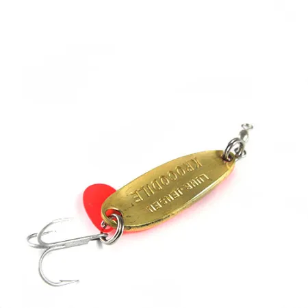 Luhr Jensen Krocodile Cuillère, Orange/Laiton/Hologramme, 9g, #0508