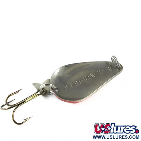 Acme K.O. Wobbler Cuillère, Rouge / Blanc, 14g, Sonic Flipper Tail, #0516