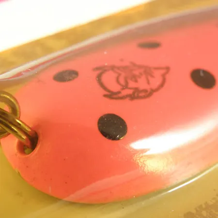 Eppinger Dardevle Cuillère, Orange / Noir, 21g, Logo Devil Head, #0517