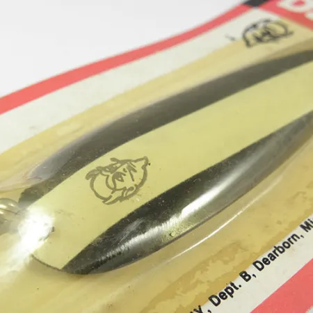 Eppinger Dardevle Ondulante, Blanc / Noir, 28g, Longue Portée, #0522