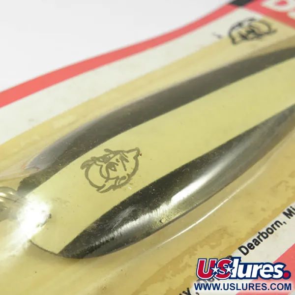 Eppinger Dardevle Ondulante, Blanc / Noir, 28g, Longue Portée, #0522