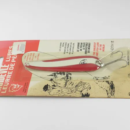 Eppinger Dardevle ThinDevle Cuillère, Rouge / Blanc, 11g, Vintage, #0541