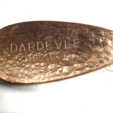 Eppinger Dardevle Midget Cuillère, Crystal Bronze, 6g, Face martelée, #0612