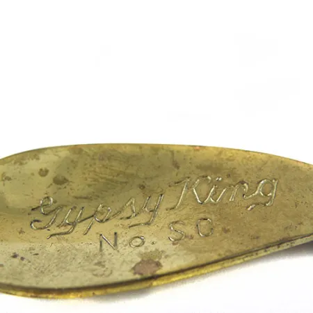Weller GYPSY KING S 0 Cuillère, Laiton, 7.7g, Vintage, #0621