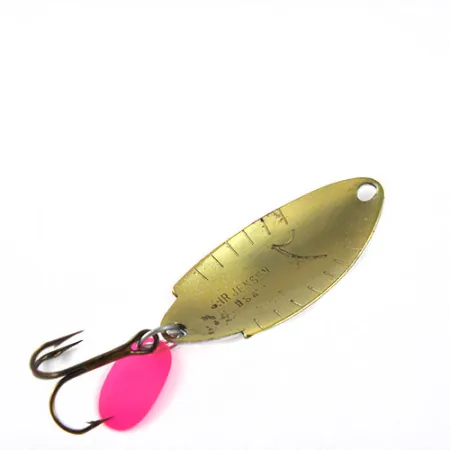 Luhr Jensen Cuillère, Blanc/Rouge/Vert, 4.3g, Teaser rose, #0622