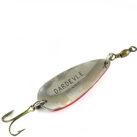 Dardevle Spinnie Cuillère, Rouge / Blanc, 6g, Vintage, #0644
