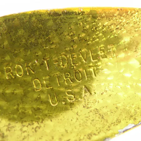 Dardevle Rok't Devle Cuiller, Crystal Golden Crystal, 36g, #0651