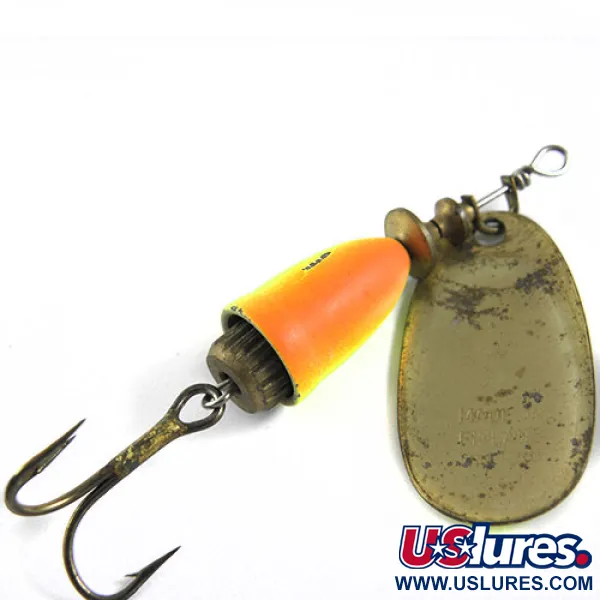 Blue Fox Vibrax Fluoriscent 3 Cuiller, Fire Tiger, 8g, Vintage, #0669