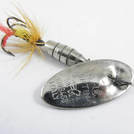 Panther Martin Zavorra con Mosca 4 Cuiller, Nickel, 3g, Triple, #0712