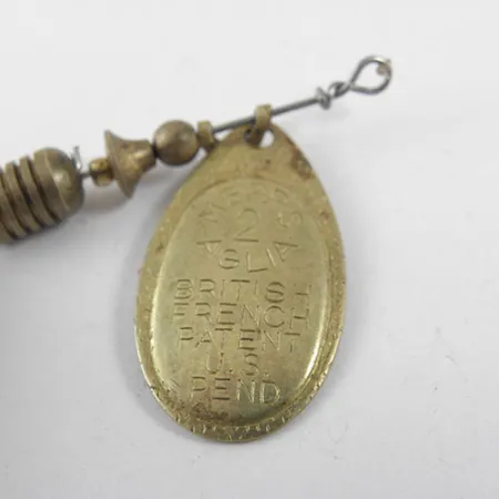 Mepps Aglia 2 Dressed Cuiller, Laiton, 4,7g, Triple habillé, #0714