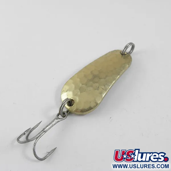 Acme Wob-L-Rite Cuillère, Laiton, 7g, Finition Martelée, #0720