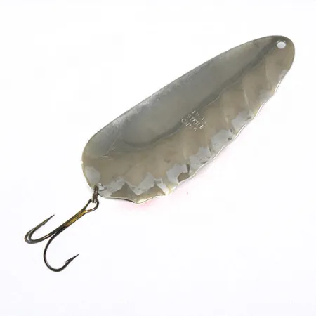 Lucky Strike 4.5 Nickel Half Wave Cuillère, Nickel/Rouge/Blanc, #0734