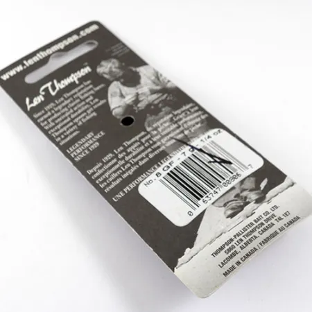 Len Thompson #8 Cuillère, Green Frog, 7g, Action Oscillante, #0741