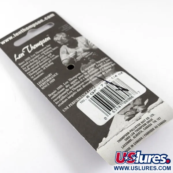 Len Thompson #8 Cuillère, Green Frog, 7g, Action Oscillante, #0741