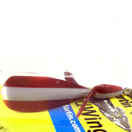 Weedless Panther Martin Weed Wing Cuillère, Rouge/Blanc, 17g, Anti-herbe, #0742