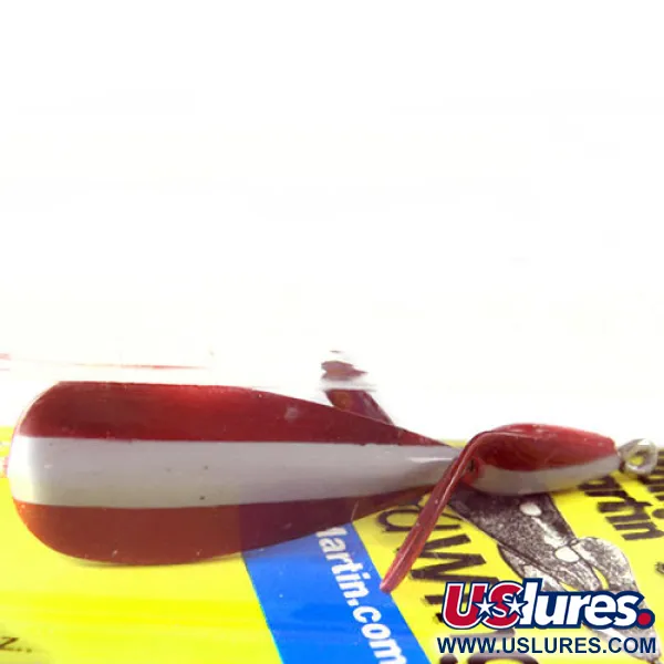 Weedless Panther Martin Weed Wing Cuillère, Rouge/Blanc, 17g, Anti-herbe, #0742