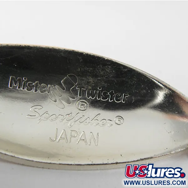 Mister Twister Shelby Sportfisher Cuillère, Nickel / Orange, 22g, #0752