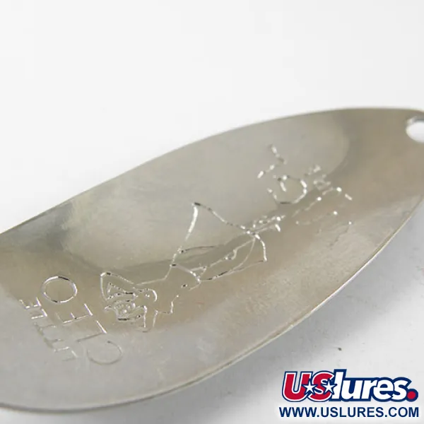 Cuillère Seneca Little Cleo, Nickel / Bleu, 5g, Hula Girl, #0776