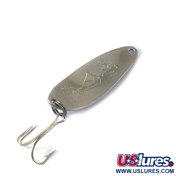 Little Cleo (Hula Girl) Cuillère, White / Blue, 10g, Vintage Seneca, #0784