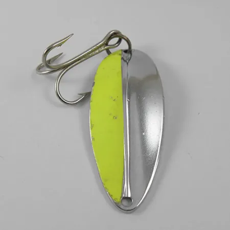 TODDCO Main liner Cuillère, Nickel/Vert Fluo, 14g, #0790