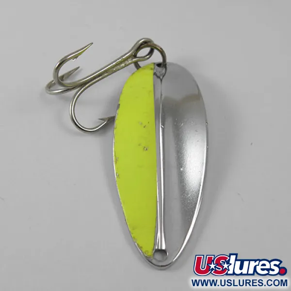 TODDCO Main liner Cuillère, Nickel/Vert Fluo, 14g, #0790