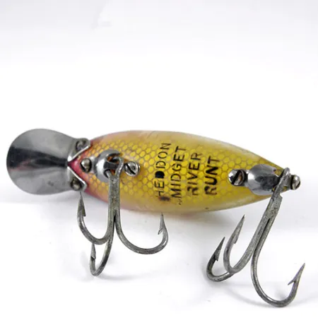 Heddon River Runt Poisson Nageur, Perche, 6cm, Vintage, #0795