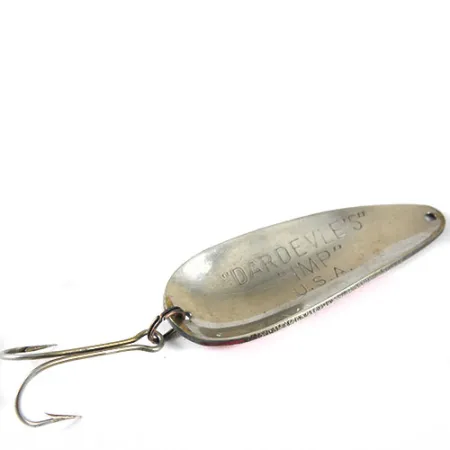 Dardevle Imp Cuillère Ondulante, Rouge / Blanc, 11g, Vintage, #0796