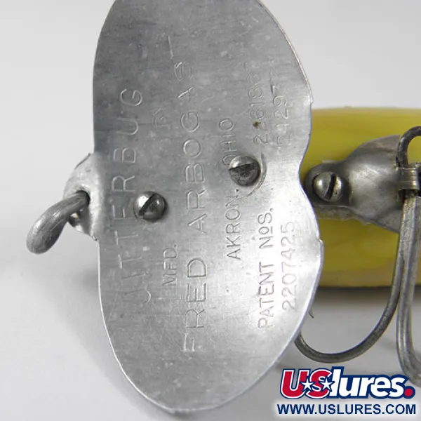 Fred Arbogast Jitterbug Leurre Surface, Perche, 10g, Vintage, #0799