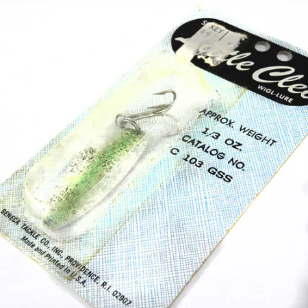 Seneca Little Cleo (Hula Girl) Cuillère, Blanc/Vert/Pail., 10g, #0803