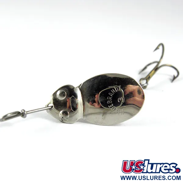 Yakima Bait Hildebrandt #3 Cuillère, Nickel / Rouge, 2,3g, #0821