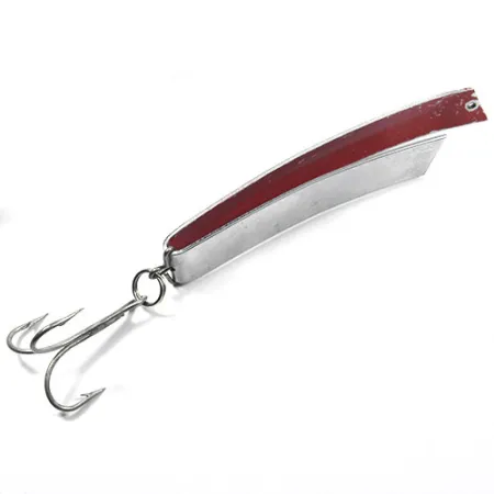 Cuillère South Bend Super-Duper 516, Nickel / Rouge, 18g, Vintage, #0864