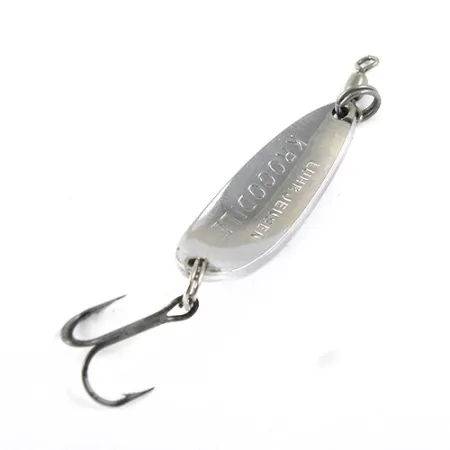 Luhr Jensen Krocodile Cuillère, Nickel/Bleu, 9g, Prismatique, #0872