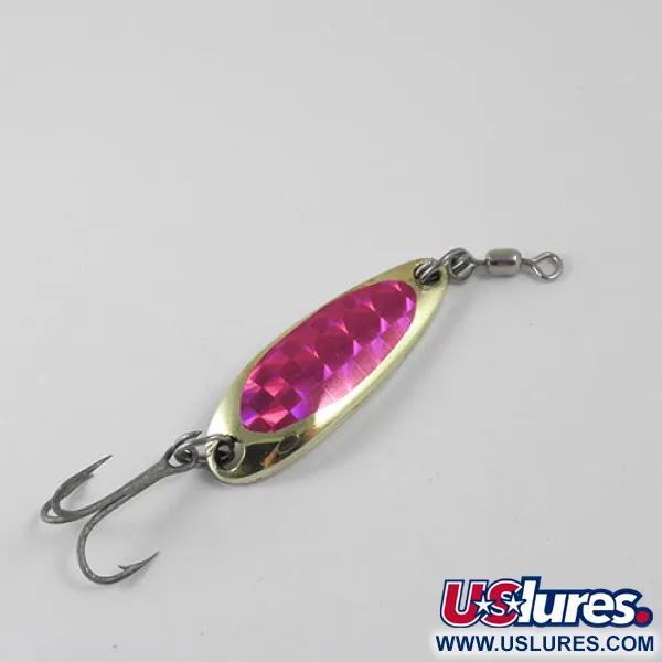 Luhr Jensen Krocodile Cuillère, Or / Violet, 9g, Holographique, #0873