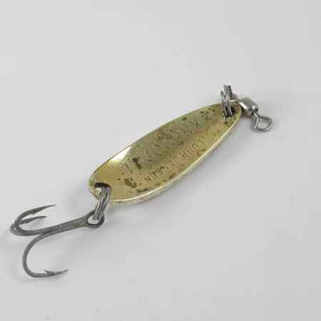 Luhr Jensen Krocodile Cuillère, Or / Violet, 9g, Holographique, #0873