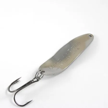 Dardevle Cop-E-Cat 7300 Cuillère, Nickel/Vert, 10g, Nid d'abeille, #0874