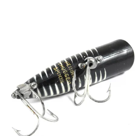 Popper Heddon Chugger Spook, Noir/Blanc/Rouge, 14g, Surface, #0875