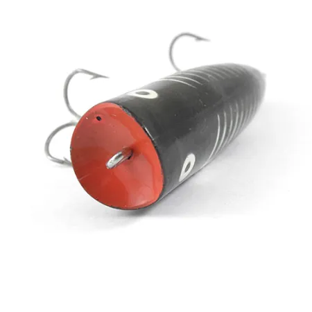 Popper Heddon Chugger Spook, Noir/Blanc/Rouge, 14g, Surface, #0875