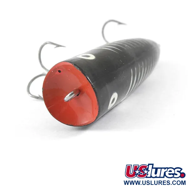 Popper Heddon Chugger Spook, Noir/Blanc/Rouge, 14g, Surface, #0875